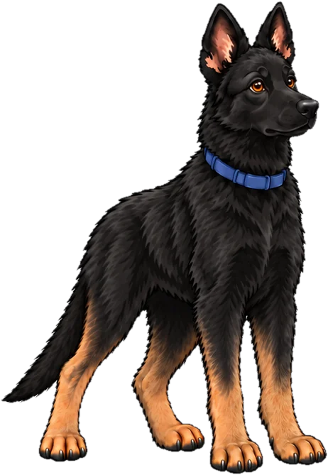 Justice grown up, standing tall in a navy collar